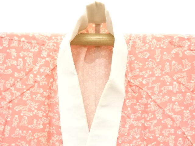  四十八手模様　長襦袢